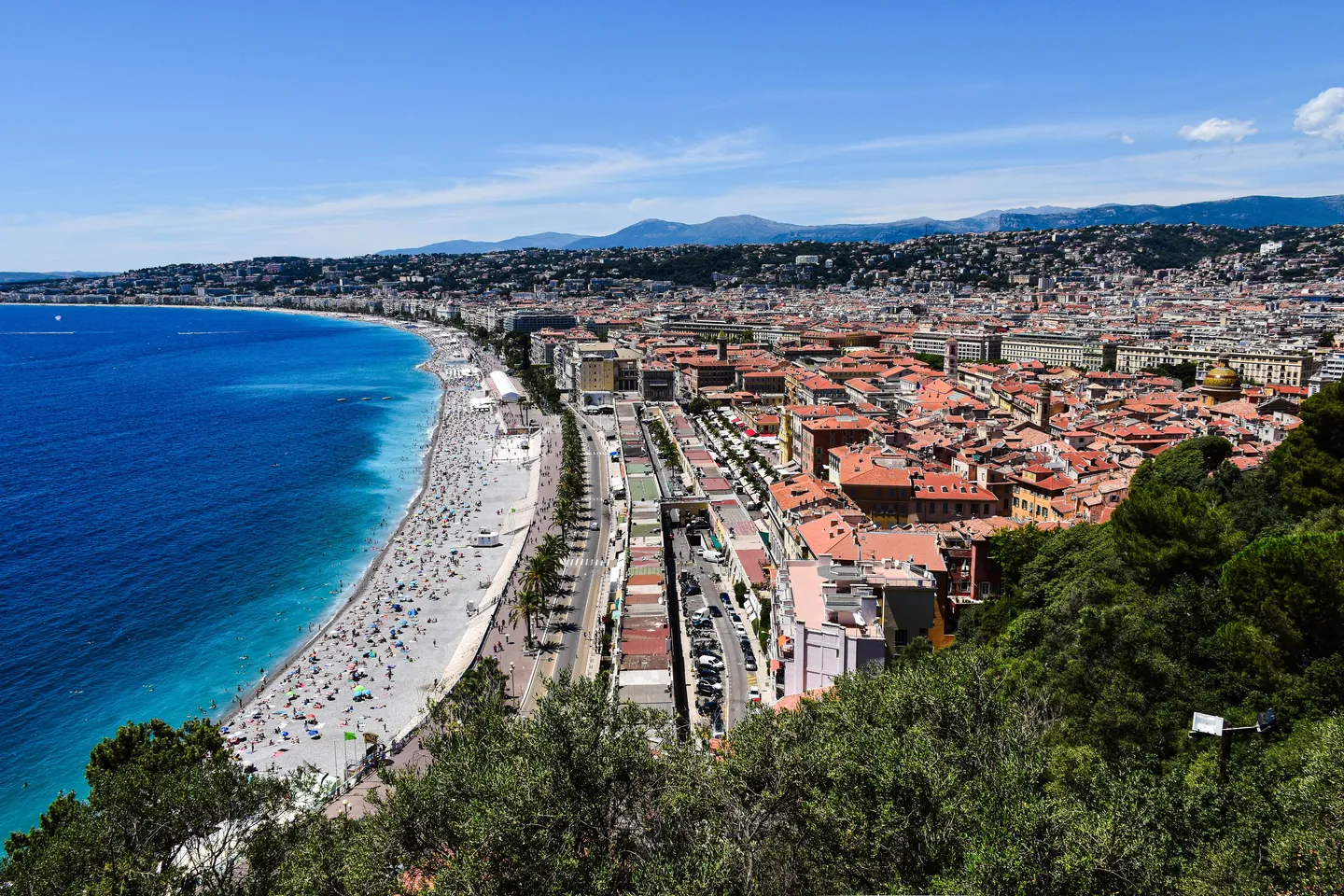Panorama de la ville de Nice